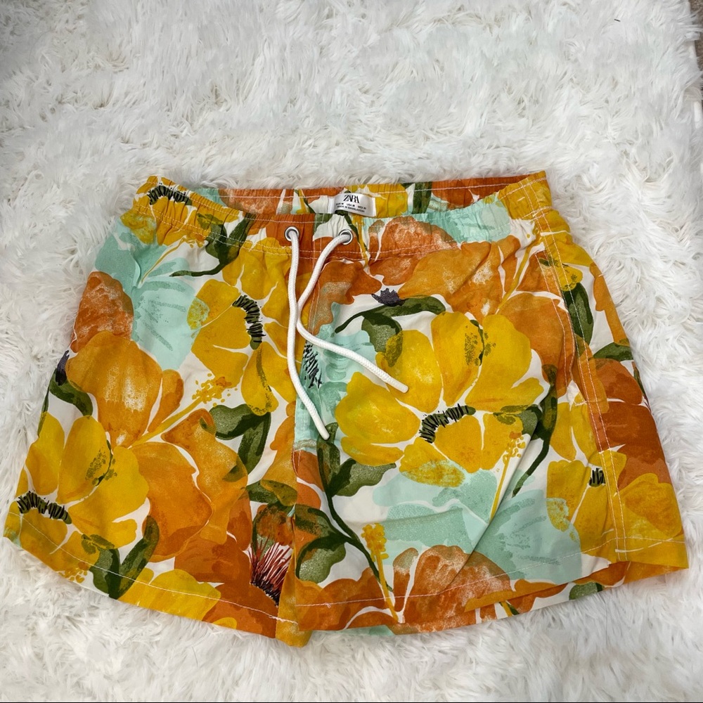 Zara Swim Trunks Shorts